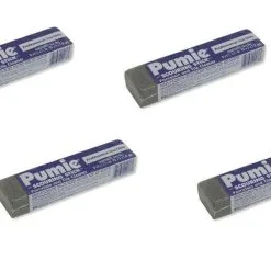 4 X PUMIE Stein Pumiestein Natur Reinigungsstein Putzstein Kratzstein WC Kalk