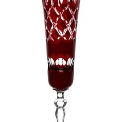 Sekt Kelch Römer Bleikristall Glas 6 Stück(443 CAR R) Rubin Rot Kristall Sektgläser -Haushalt & Küche Geschäft 168438550