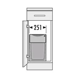Hailo Abfallsammler TA Swing 30.2/30 Tandem Mülltrennsystem 2x 15 8 Hailo Abfallsammler TA Swing 30.2/30 Tandem Mülltrennsystem 2x 15 -Haushalt & Küche Geschäft 218253277