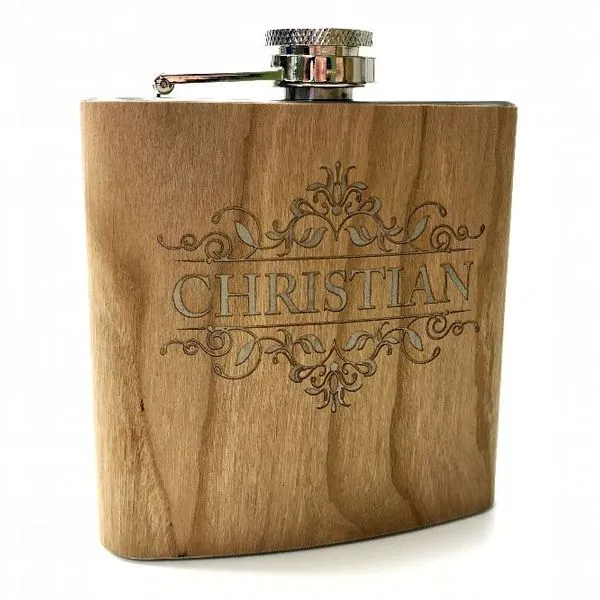 Flachmann Mit Name Graviert Geschenk Vatertag, Geburtstag Weihnachtsgeschenk Männer 1 Flachmann Mit Name Graviert Geschenk Vatertag, Geburtstag Weihnachtsgeschenk Männer