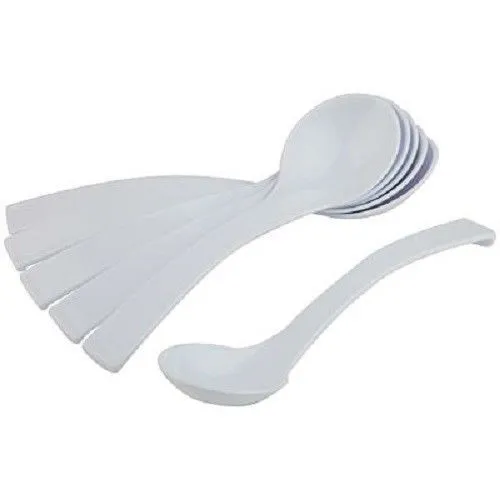 APS 6er Set Feinkostlöffel Buffetlöffel Salatlöffel Salatkelle Weiß Neu 1 APS 6er Set Feinkostlöffel Buffetlöffel Salatlöffel Salatkelle Weiß Neu