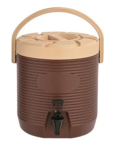 WAS Thermo Getränkebehälter Thermobehälter 12 Liter Thermospender Braun Neu 1 WAS Thermo Getränkebehälter Thermobehälter 12 Liter Thermospender Braun Neu