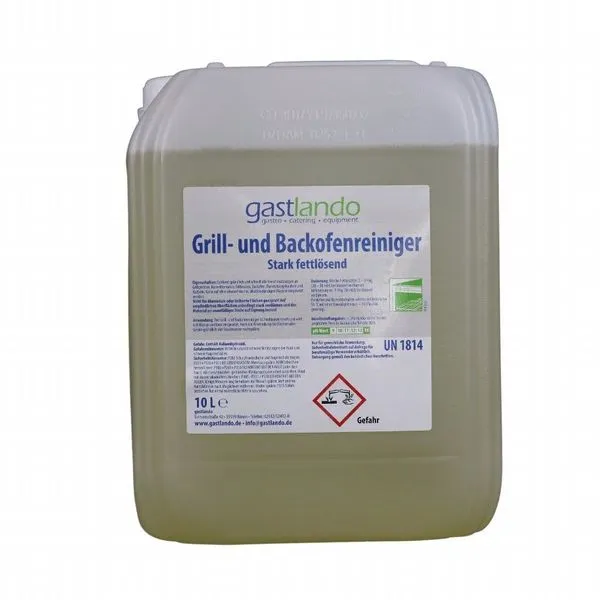 1 Kanister 10 Liter Fettlöser Grill- & Backofenreiniger Flüssig Stark Fettlösend 2 1 Kanister 10 Liter Fettlöser Grill- & Backofenreiniger Flüssig Stark Fettlösend – Bild 2