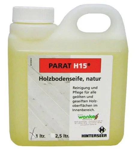 Parat Holzbodenseife H15 1 L Reinigung Geölt Gewachst Geseift 1 Parat Holzbodenseife H15 1 L Reinigung Geölt Gewachst Geseift
