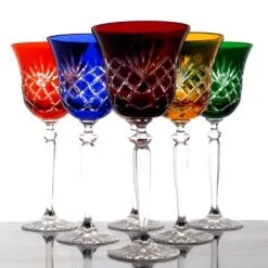 Römer Bleikristall Wein Gläser 6 Stück (421KK) Farbig Sortiert Kristall Weingläser 12 Römer Bleikristall Wein Gläser 6 Stück (421KK) Farbig Sortiert Kristall Weingläser -Haushalt & Küche Geschäft 305064550