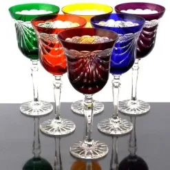 Römer Bleikristall Wein Gläser 6 St(421FIR Welle) Farbig Sortiert Kristall Weingläser 8 Römer Bleikristall Wein Gläser 6 St(421FIR Welle) Farbig Sortiert Kristall Weingläser -Haushalt & Küche Geschäft 305067381