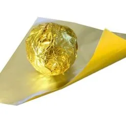 50 Blatt Bunte Alu Pralinenfolie 80 X 80 Mm Wickelfolie Einwickelpapier Trüffel -Haushalt & Küche Geschäft 325262052
