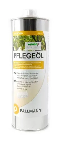 Pallmann Pflegeöl 1 L Für Magic Oil Oder Soyabase Plus Geölte Böden