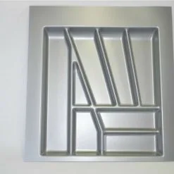 Besteckeinsatz Besteckkasten Variabel Zum Zuschneiden 40 45 50 60 Cm Silbergrau -Haushalt & Küche Geschäft 363297898