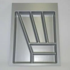 Besteckeinsatz Besteckkasten Variabel Zum Zuschneiden 40 45 50 60 Cm Silbergrau -Haushalt & Küche Geschäft 363297901