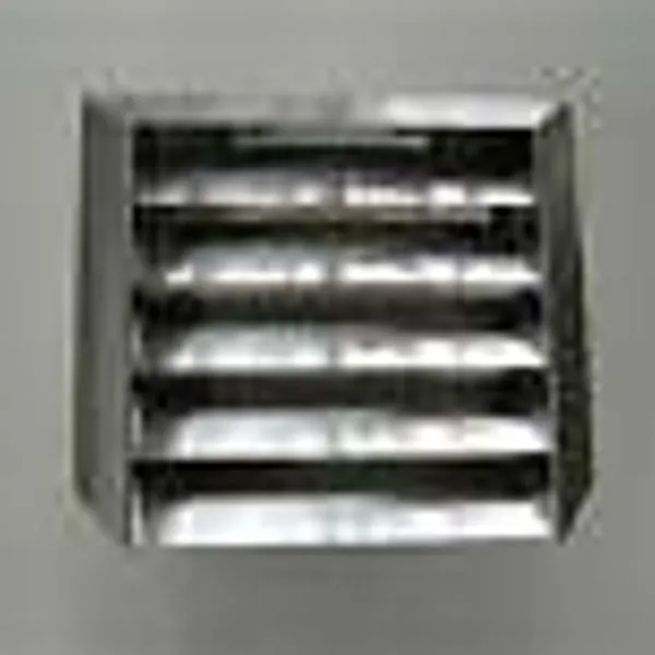 Abluft Mauerkasten 150 Edelstahl Mit Rückstauklappe Rundanschluß Wetterschutz 2 Abluft Mauerkasten 150 Edelstahl Mit Rückstauklappe Rundanschluß Wetterschutz – Bild 2