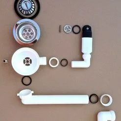 Blanco 138042 Ab- Und Überlaufgarnitur Ohne Ablauffernbedienung Original