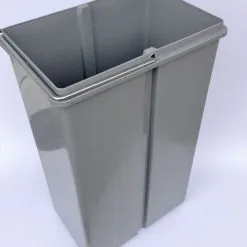 Wesco Ersatzeimer 10 L Bioeinsatz Biomüll Bio Alugrau Bio-Trio Trio-Master Neu