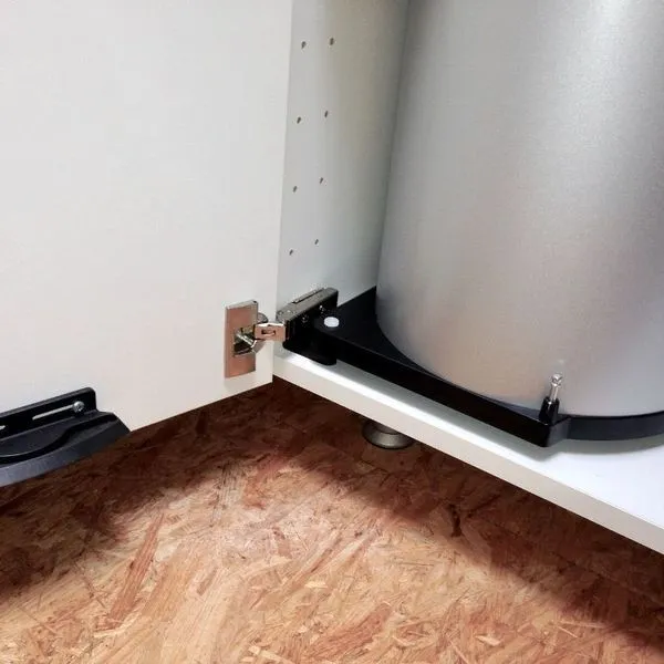 Wesco Mülleimer Klassik Rund Türmitnehmer Abfallsammler 13 Liter Küche Einbau 3 Wesco Mülleimer Klassik Rund Türmitnehmer Abfallsammler 13 Liter Küche Einbau – Bild 3