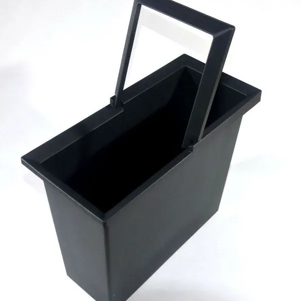 Blanco Select Eimer 15 Liter 229330 Kunststoff Schwarz Ersatzeimer Mit Henkel 2 Blanco Select Eimer 15 Liter 229330 Kunststoff Schwarz Ersatzeimer Mit Henkel – Bild 2