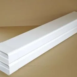 125er Abluftset Mauerkasten Abluftkanal Umlenkstück Abluft Set Wetterschutz -Haushalt & Küche Geschäft 363320208