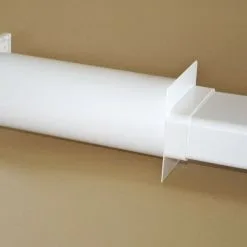 125er Abluftset Mauerkasten Abluftkanal Umlenkstück Abluft Set Wetterschutz -Haushalt & Küche Geschäft 363320214