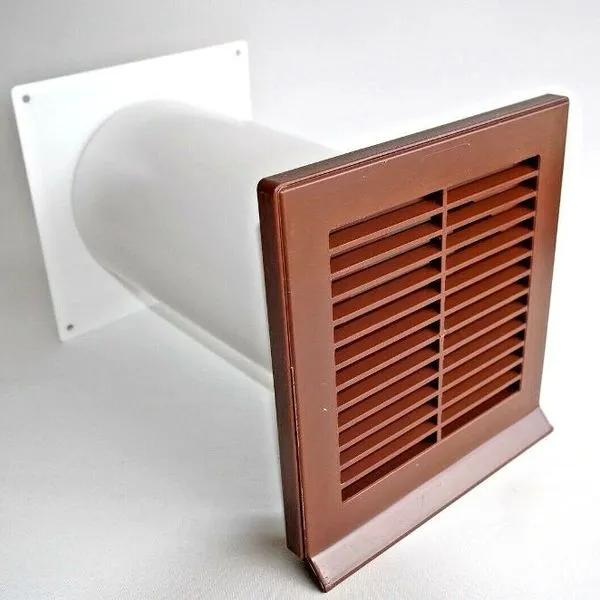 Mauerkasten Ø 150 Mm Anschluß Rund Gitter Braun Wetterschutzgitter Abluft 1 Mauerkasten Ø 150 Mm Anschluß Rund Gitter Braun Wetterschutzgitter Abluft