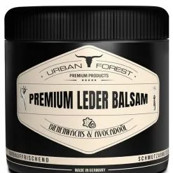 Urban Forest Lederpflege Lederbalsam Für Autoleder I Möbel I Motorradbekleidung I Handtaschen