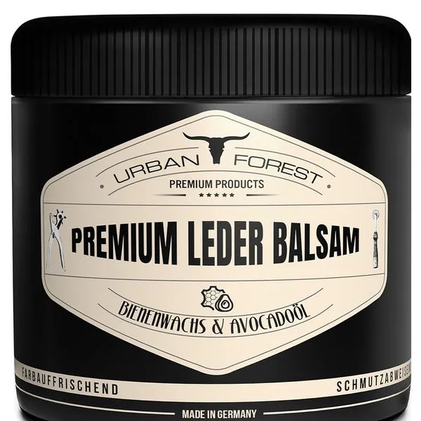Urban Forest Lederpflege Lederbalsam Für Autoleder I Möbel I Motorradbekleidung I Handtaschen 1 Urban Forest Lederpflege Lederbalsam Für Autoleder I Möbel I Motorradbekleidung I Handtaschen
