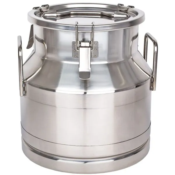 Beeketal Edelstahl Milchkanne Milchkrug Milch Transportkanne Milchbehälter 3 Beeketal Edelstahl Milchkanne Milchkrug Milch Transportkanne Milchbehälter – Bild 3