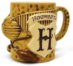 Pyramid International Harry Potter - 3D - Quidditch - Hogwarts - Tasse Aus Keramik, 568 Ml