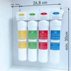 Trinkwasserfilter, Wasserfilter System, Hauswasserfilter 4 Stadien Filtersystem 11 Trinkwasserfilter, Wasserfilter System, Hauswasserfilter 4 Stadien Filtersystem -Haushalt & Küche Geschäft 375711793