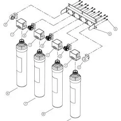 Trinkwasserfilter, Wasserfilter System, Hauswasserfilter 4 Stadien Filtersystem 15 Trinkwasserfilter, Wasserfilter System, Hauswasserfilter 4 Stadien Filtersystem -Haushalt & Küche Geschäft 375711794