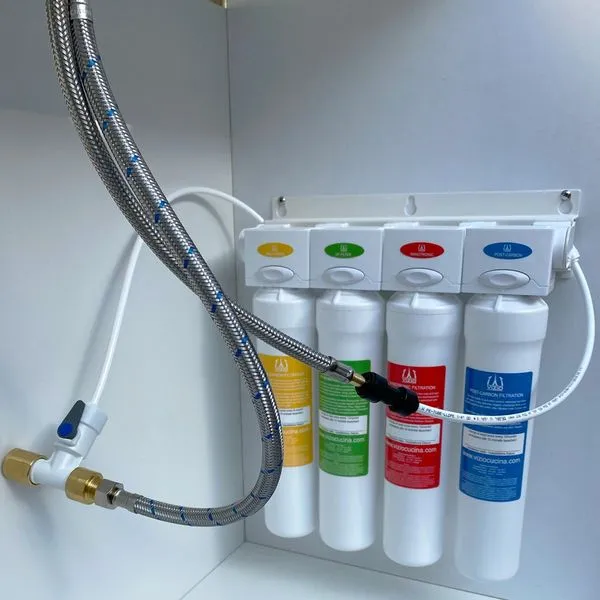 Trinkwasserfilter, Wasserfilter System, Hauswasserfilter 4 Stadien Filtersystem 7 Trinkwasserfilter, Wasserfilter System, Hauswasserfilter 4 Stadien Filtersystem – Bild 7