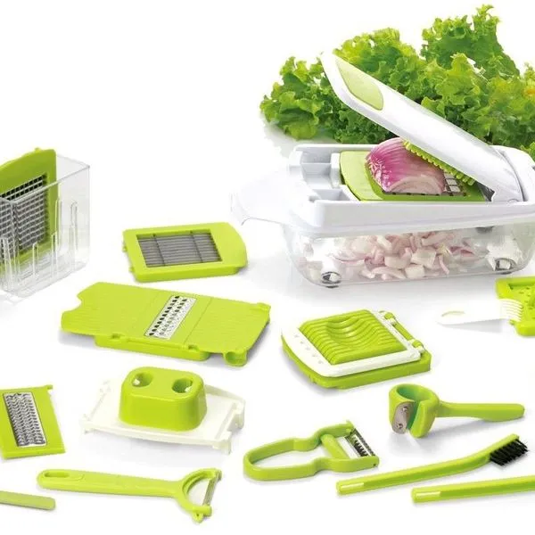 MyTNN 26-teiliges Set Gemüseschneider Zerkleinerer Obstschneider Gemüsehobel Neu 2 MyTNN 26-teiliges Set Gemüseschneider Zerkleinerer Obstschneider Gemüsehobel Neu – Bild 2