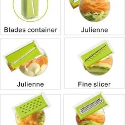MyTNN 26-teiliges Set Gemüseschneider Zerkleinerer Obstschneider Gemüsehobel Neu 13 MyTNN 26-teiliges Set Gemüseschneider Zerkleinerer Obstschneider Gemüsehobel Neu -Haushalt & Küche Geschäft 377930627