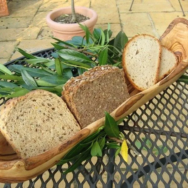 Brotschale Rustikal Aus Olivenholz > 40 Cm 5 Brotschale Rustikal Aus Olivenholz > 40 Cm – Bild 5