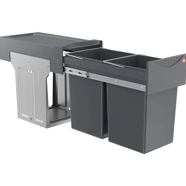 Hailo Abfallsammler TA Swing 30.2/30 Tandem Mülltrennsystem 2x 15 1 Hailo Abfallsammler TA Swing 30.2/30 Tandem Mülltrennsystem 2x 15