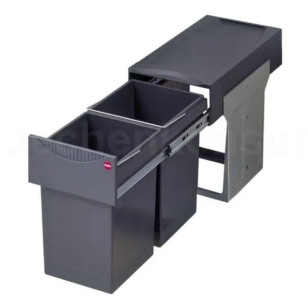 Hailo Abfallsammler TA Swing 30.2/30 Tandem Mülltrennsystem 2x 15 2 Hailo Abfallsammler TA Swing 30.2/30 Tandem Mülltrennsystem 2x 15 – Bild 2