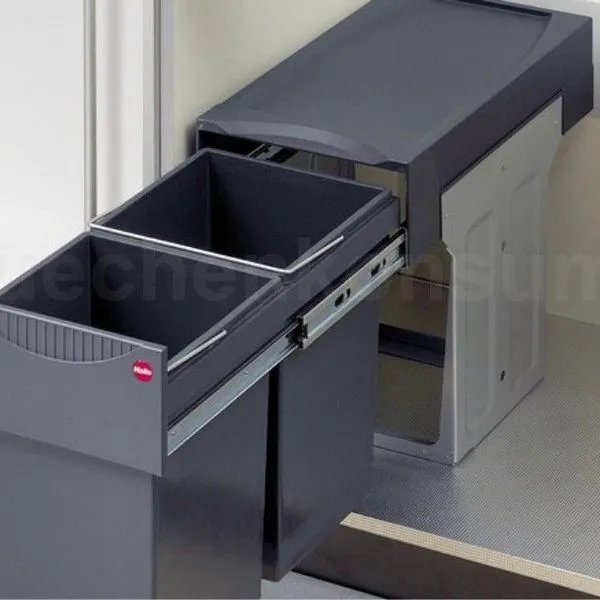 Hailo Abfallsammler TA Swing 30.2/30 Tandem Mülltrennsystem 2x 15 3 Hailo Abfallsammler TA Swing 30.2/30 Tandem Mülltrennsystem 2x 15 – Bild 3