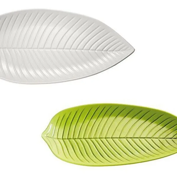 Melamin Blattschale Natural Collection Flach Weiß O Grün 3 Größen Gastlando 1 Melamin Blattschale Natural Collection Flach Weiß O Grün 3 Größen Gastlando