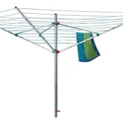 Blome Wäschespinne Alustar XL, Wäscheschirm, Inkl. Bodenhülse