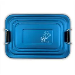 Brotdose Mit Name Lunchbox Aluminium Brotzeitbox Blau Metall Gravur Schulanfang Kita -Haushalt & Küche Geschäft 415610789
