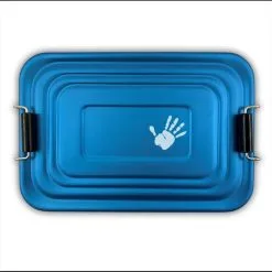 Brotdose Mit Name Lunchbox Aluminium Brotzeitbox Blau Metall Gravur Schulanfang Kita -Haushalt & Küche Geschäft 415611307