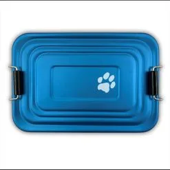 Brotdose Mit Name Lunchbox Aluminium Brotzeitbox Blau Metall Gravur Schulanfang Kita -Haushalt & Küche Geschäft 415611344