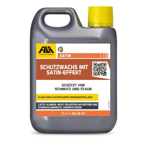 Fila Solutions FILA SATIN Satinwachs Cotto-Naturstein-Klinker-Schiefer 1 Liter 1 Fila Solutions FILA SATIN Satinwachs Cotto-Naturstein-Klinker-Schiefer 1 Liter