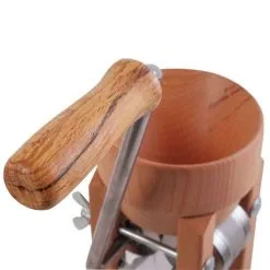 Eschenfelder Kornquetsche Tischmodell Kernbuche + Schraubzwinge + Kurbel NEU! -Haushalt & Küche Geschäft 433622086