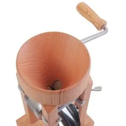 Eschenfelder Kornquetsche Tischmodell Kernbuche + Schraubzwinge + Kurbel NEU! -Haushalt & Küche Geschäft 433622094