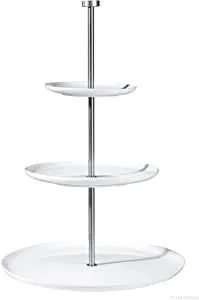 ASA Etagere 3 Stufig Rund ATABLE D. 21, 26,5 Und 30 Cm, H 49 Cm 2011013