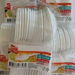 Einweg Plastik Geschirr Besteck Menüteller Gabel Löffel Messer NEU 6 Einweg Plastik Geschirr Besteck Menüteller Gabel Löffel Messer NEU -Haushalt & Küche Geschäft 444085094