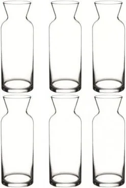 Pasabahce 6 X Glas Karaffe Village 1L Geeicht