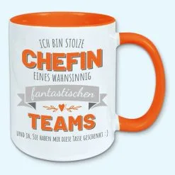 Tasse, Kaffeebecher, Stolze Chefin Eines Fantastischen Teams, Geschenk 14 Tasse, Kaffeebecher, Stolze Chefin Eines Fantastischen Teams, Geschenk -Haushalt & Küche Geschäft 447933133