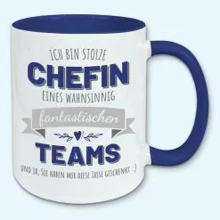 Tasse, Kaffeebecher, Stolze Chefin Eines Fantastischen Teams, Geschenk 19 Tasse, Kaffeebecher, Stolze Chefin Eines Fantastischen Teams, Geschenk -Haushalt & Küche Geschäft 447933143