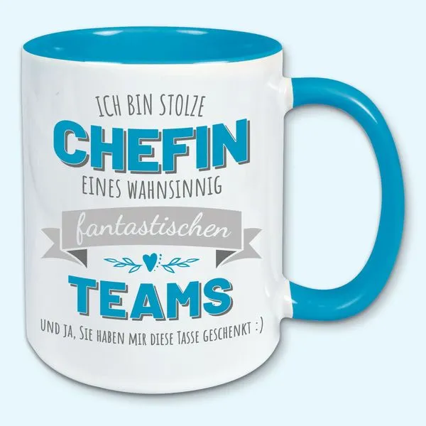 Tasse, Kaffeebecher, Stolze Chefin Eines Fantastischen Teams, Geschenk 9 Tasse, Kaffeebecher, Stolze Chefin Eines Fantastischen Teams, Geschenk – Bild 9