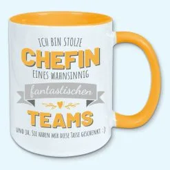 Tasse, Kaffeebecher, Stolze Chefin Eines Fantastischen Teams, Geschenk 23 Tasse, Kaffeebecher, Stolze Chefin Eines Fantastischen Teams, Geschenk -Haushalt & Küche Geschäft 447933162